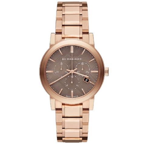 burberry bu9754 the city rose gold-tone unisex watch|Burberry Unisex Rose Gold The City Chronograph Watch BU9754.